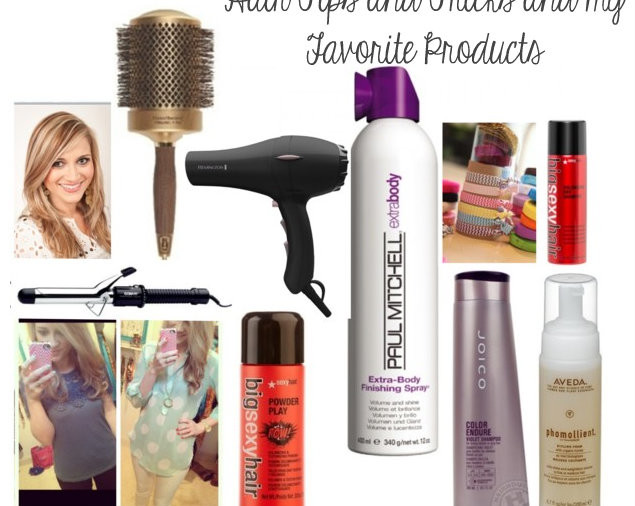 hair tips and tricks and my favorite products