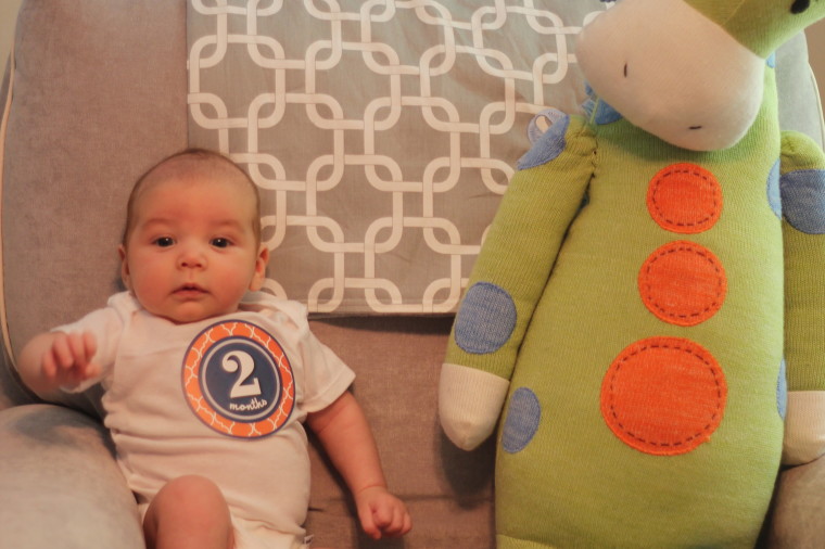 Judson is 2 months old!