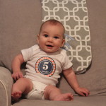 Judson is 5 months old!