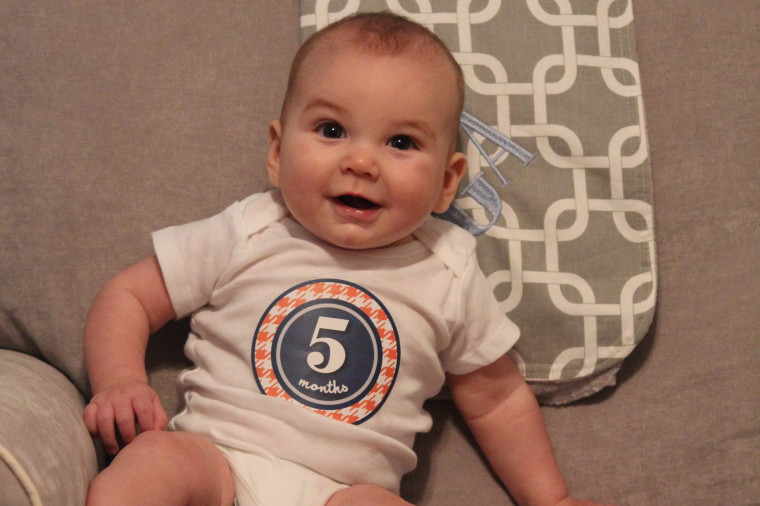 Judson is 5 months old!