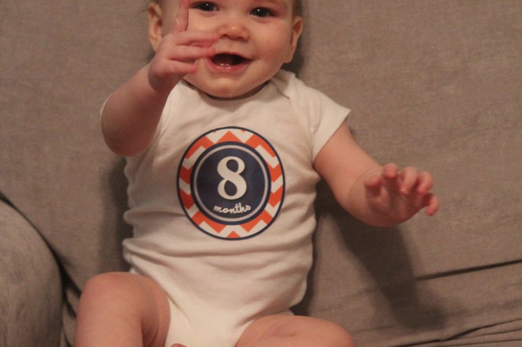 Judson is 8 months!