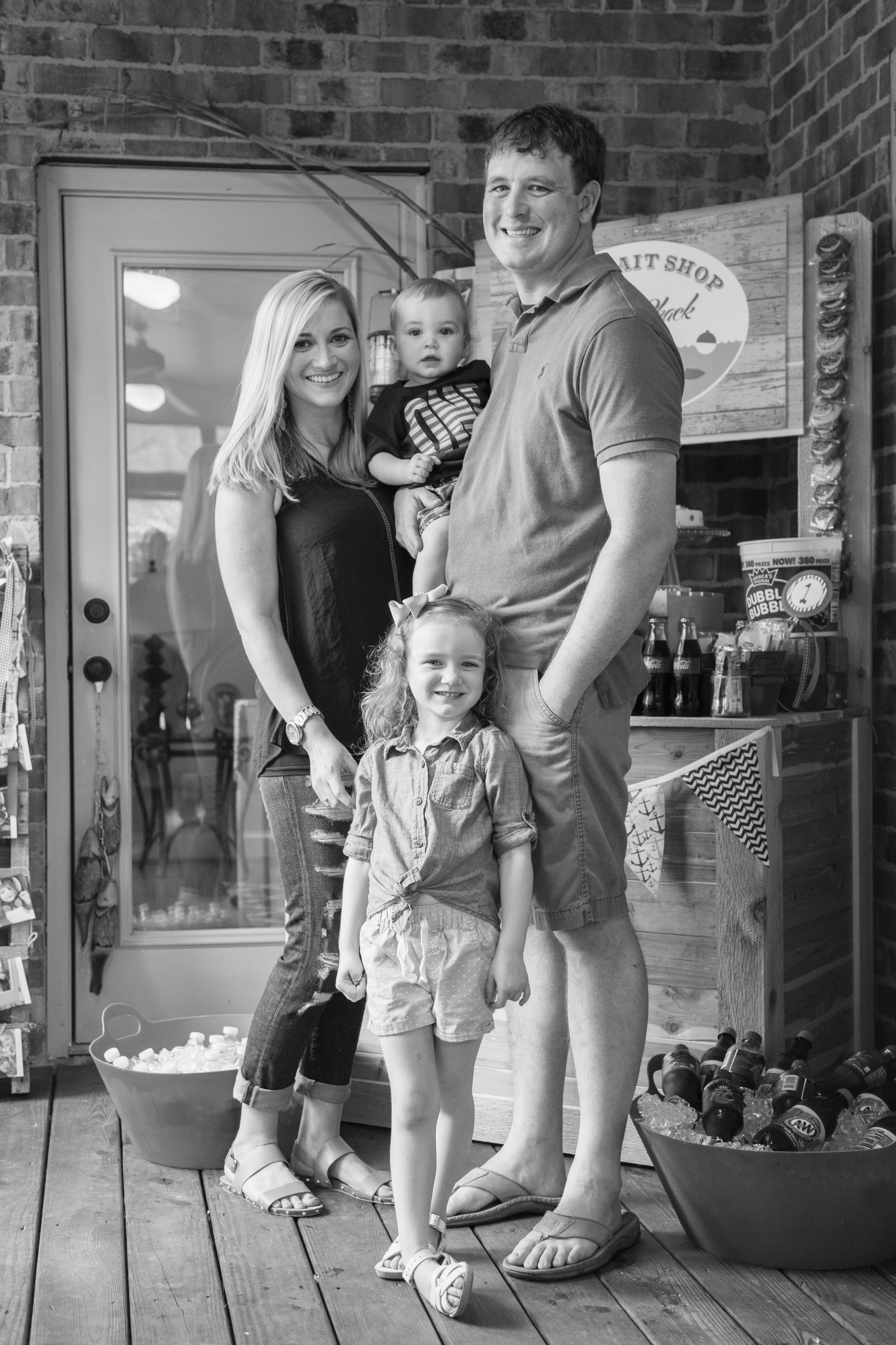 Judson's Bait Shop, a first birthday celebration - Life in the