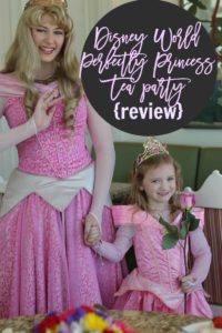 review of the perfectly princess tea party at Walt disney world