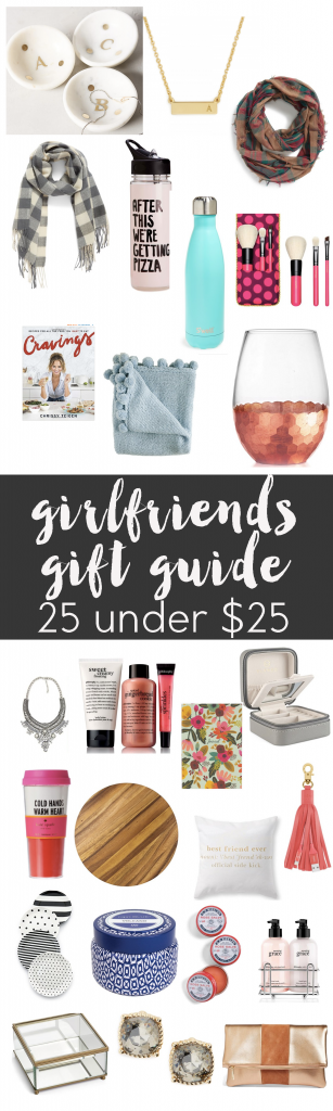 Girlfriends Gift Guide 25gifts under $25
