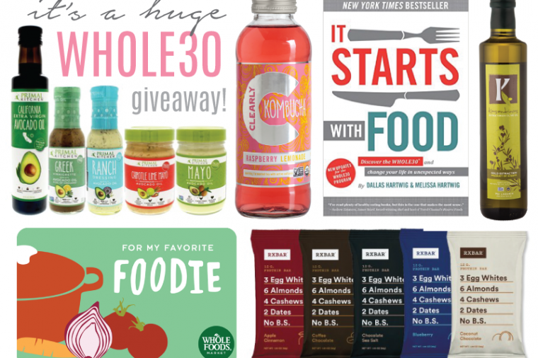 Whole 30 update + giveaway!!
