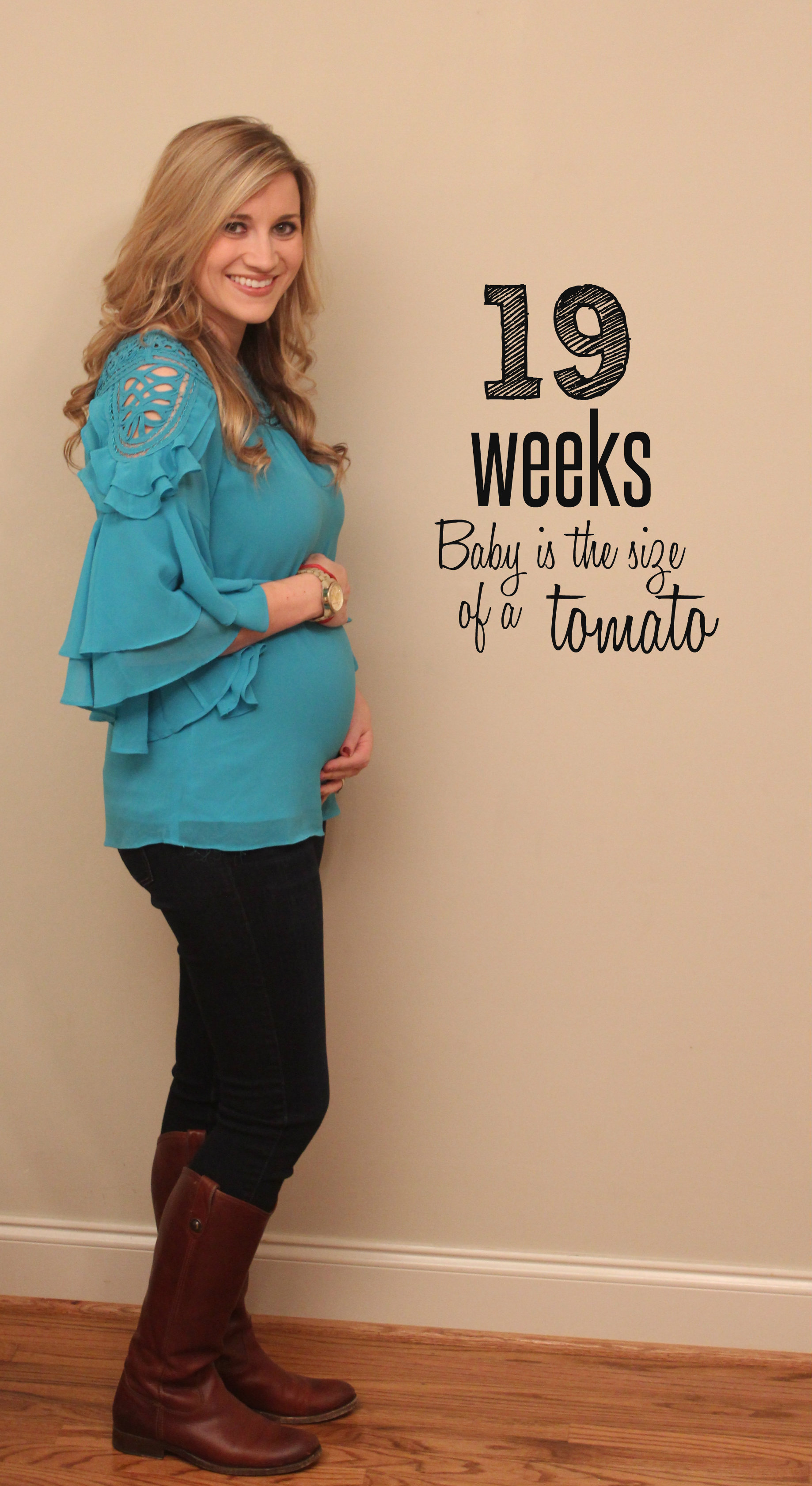 Pregnant 19 weeks. Бейби сайз. 19 Week. Pregnant Blouse.